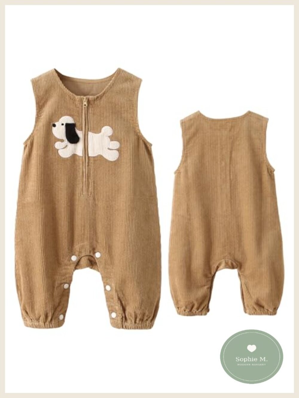 Toddler Corduroy Overalls with Button Shoulder Straps